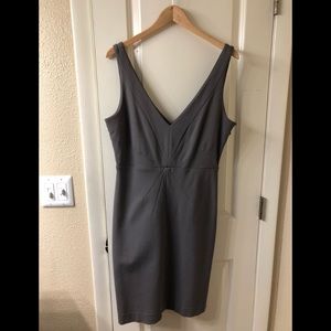 Banana Republic deep V cocktail dress
